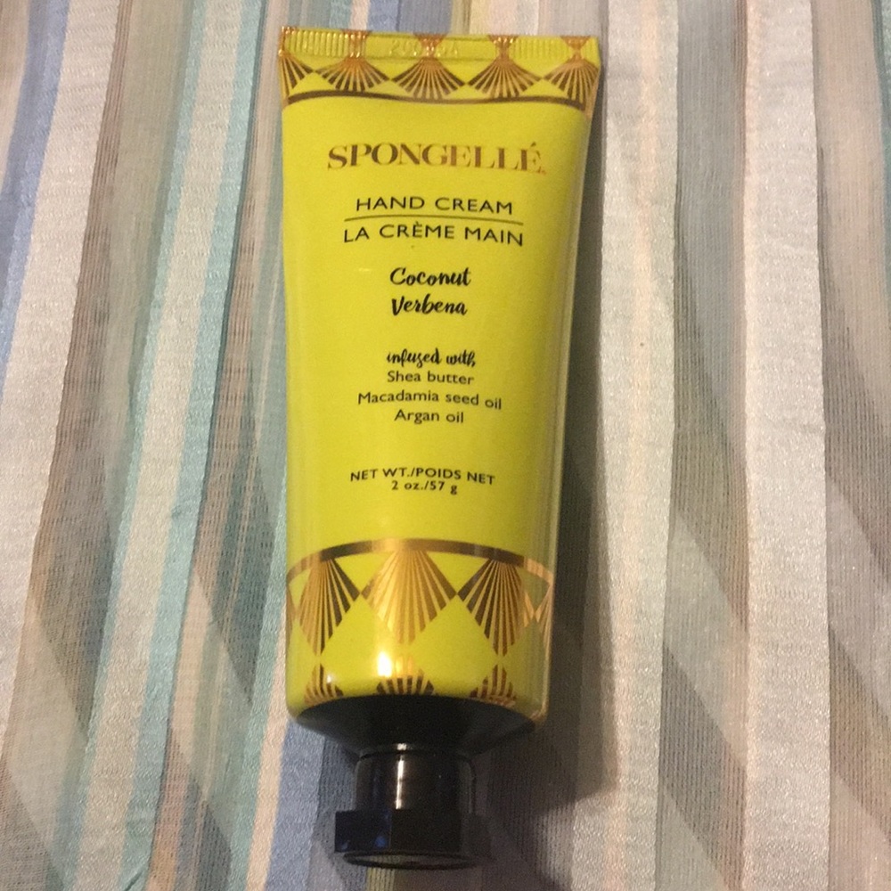 Spongelle hand cream coconut verbena